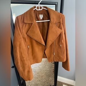 J Crew suede jacket